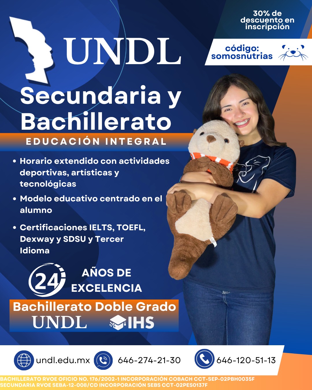 UNDL - 🎓 ¡No te pierdas esta oportunidad! ¿Buscas una escuela con ...