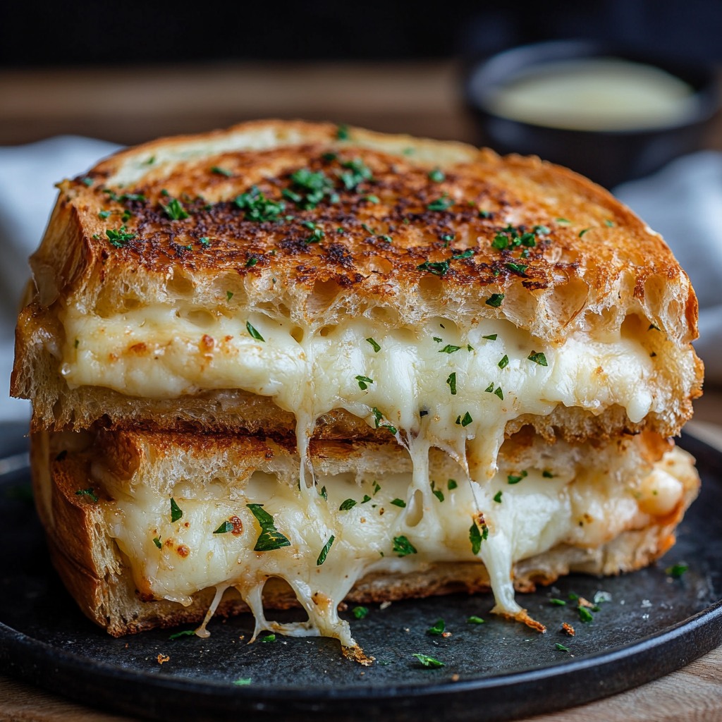 Recette - Croque aux 3 Fromages Fromages recommandés : Mozzarella (pour ...