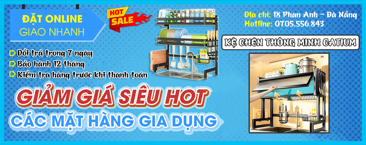 Kệ Để Chén Bát Đa Năng Catium Việt Nam