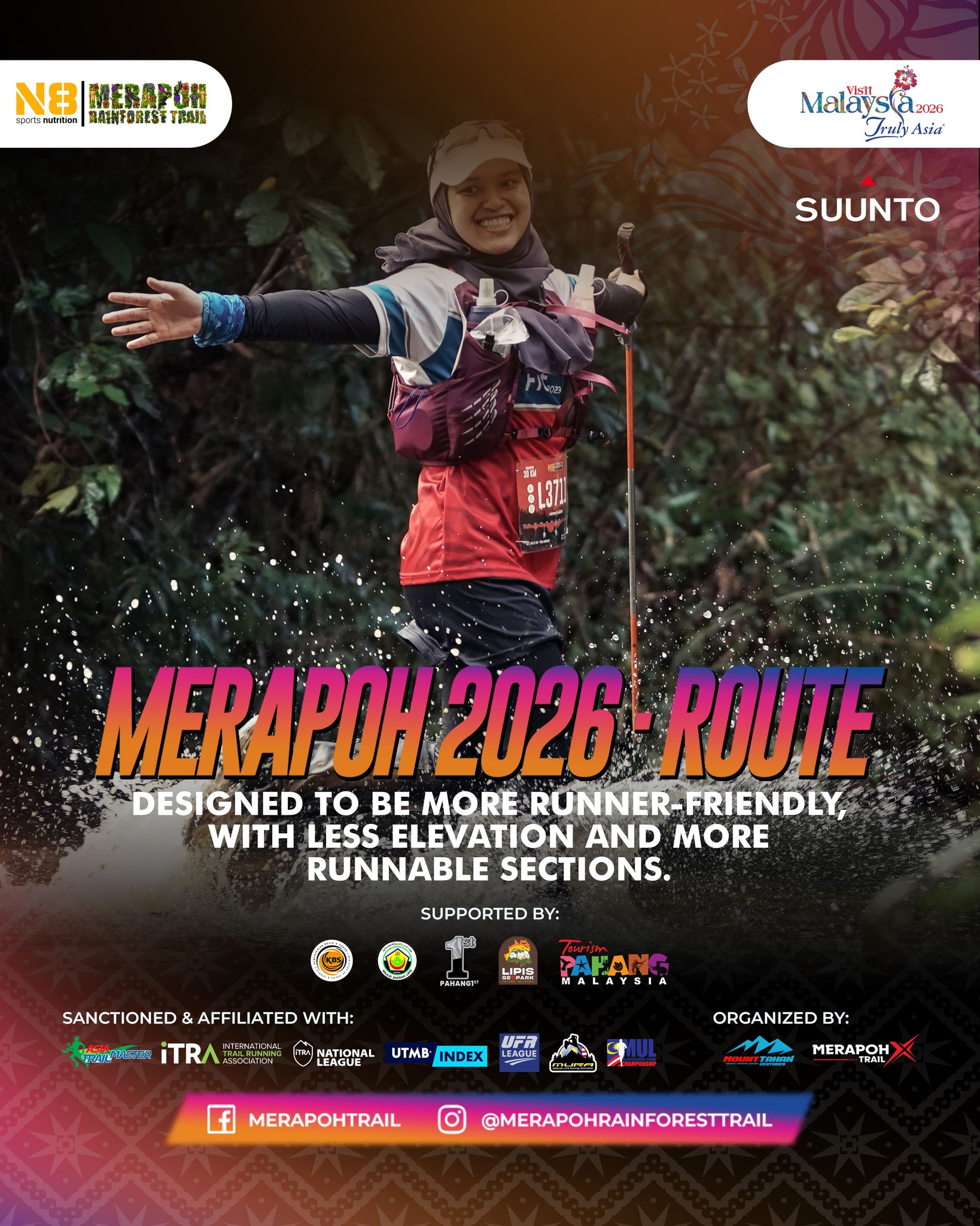 N8 Merapoh Rainforest Trail - Meowtain Trail | Kuala Lipis