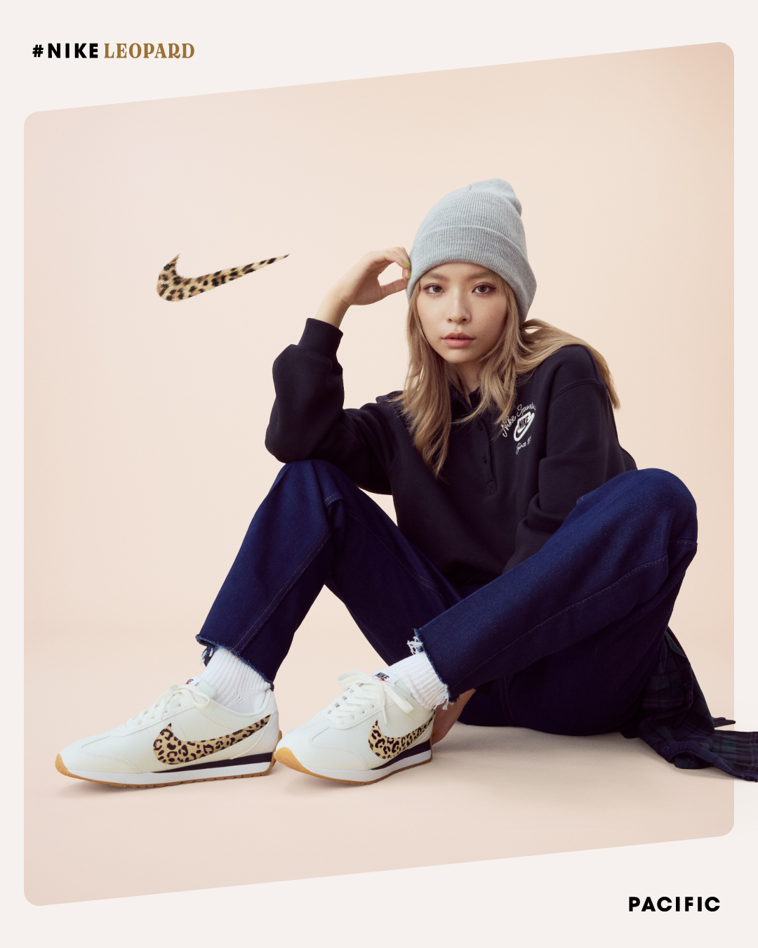 NIKELEOPARD 冬のアクセントはレオパード柄で。 コーデに効く5足に