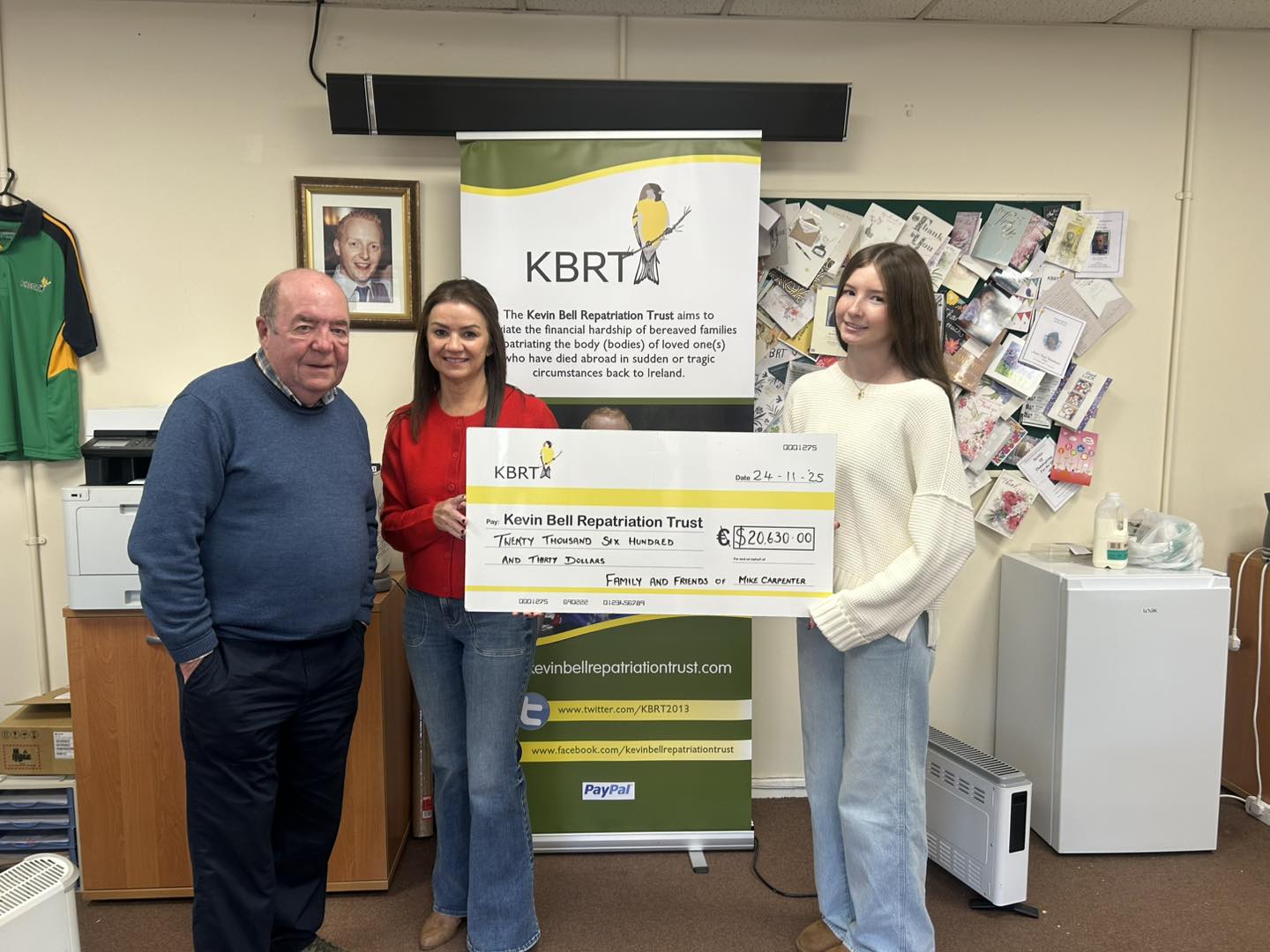 Many thanks to the... - The Kevin Bell Repatriation Trust | Facebook