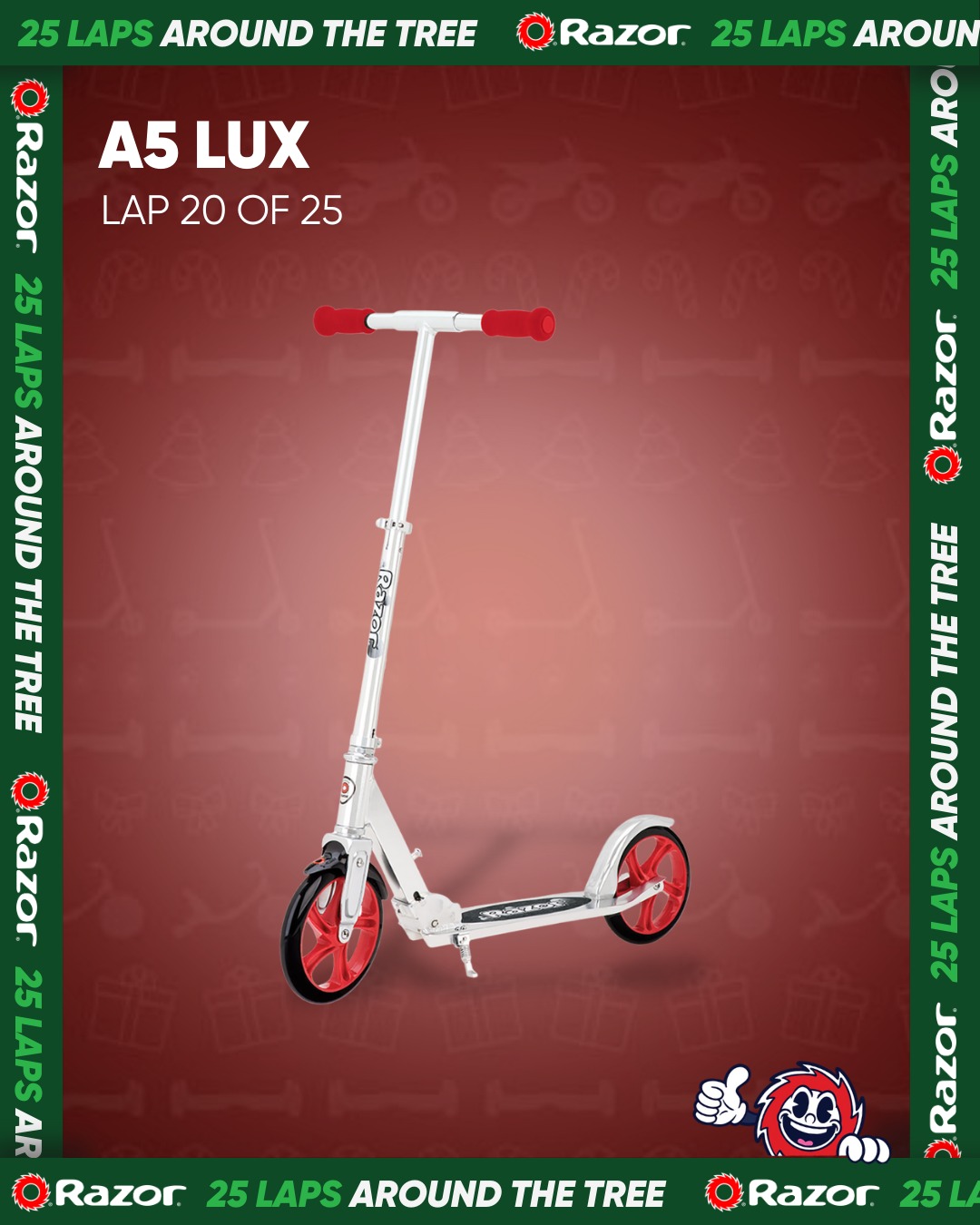 Razor - Lap 20 of 25: A5 Lux 🎁 The A5 Lux takes everything you love ...