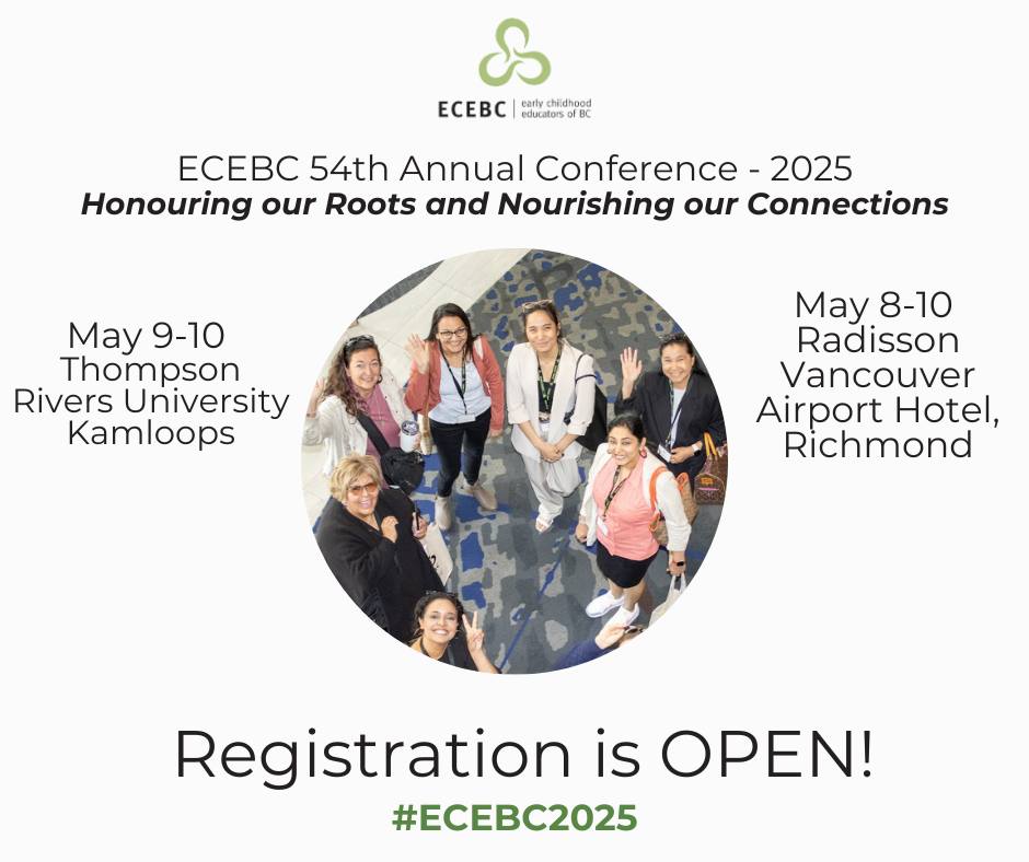 ECEBC invites you to... - Early Childhood Educators of BC | Facebook