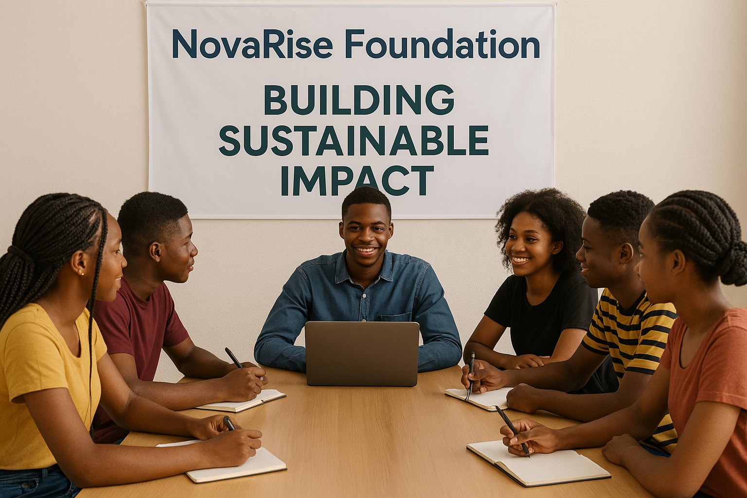 BUILDING SUSTAINABLE IMPACT 💚🌎 At... - NovaRise Foundation | Facebook