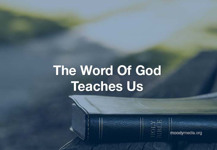 Moody - Only by focusing on the Word of God can we have lasting joy ...