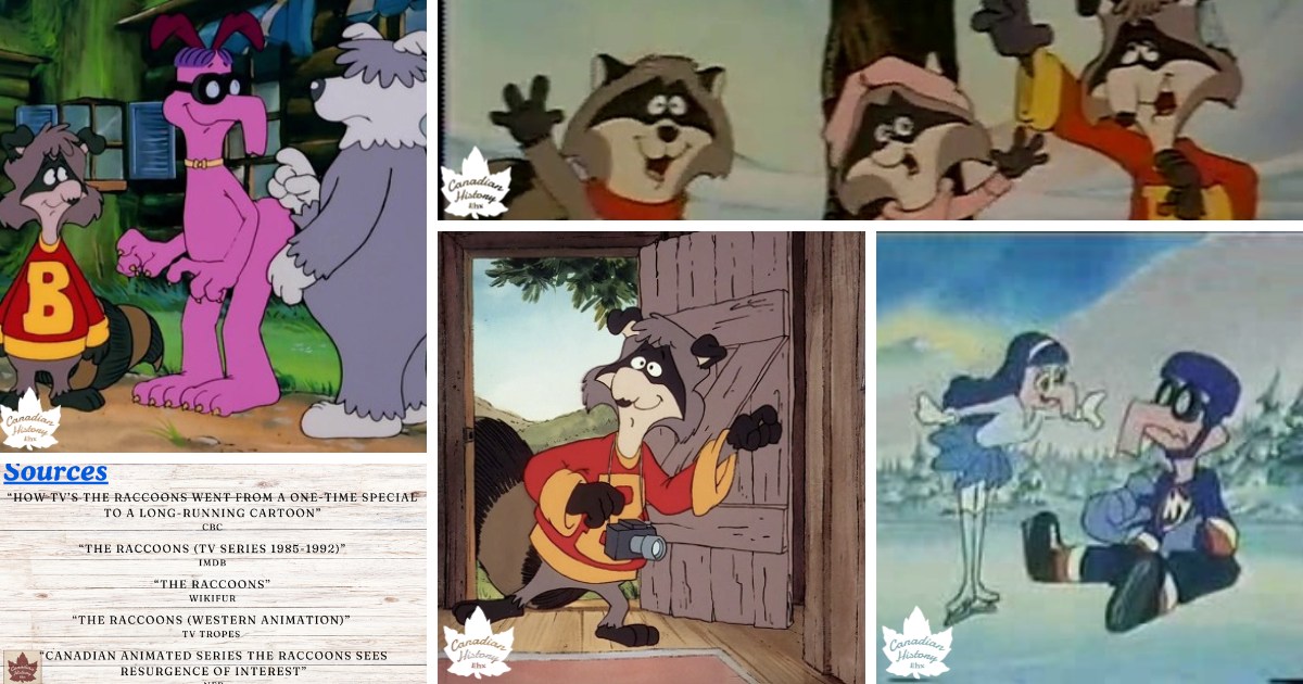 Canadian - The Raccoons is one of the most beloved shows in Canadian ...