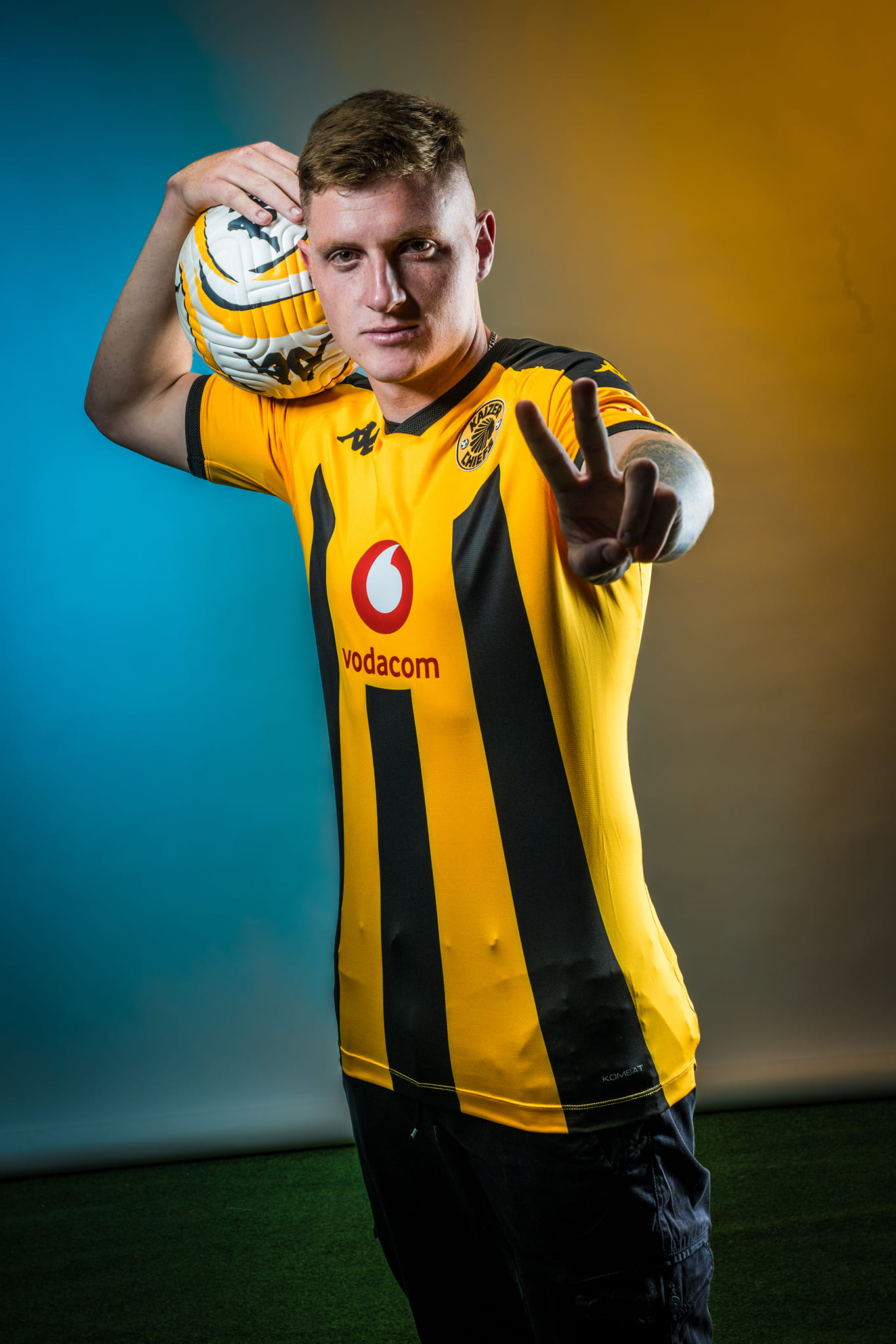 Kaizer Chiefs 2024-25 Kappa home football shirt