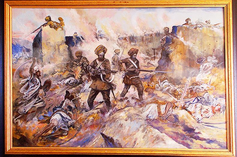 Battle Of Saragarhi Sikh Historical Art By Jason Askew Facebook