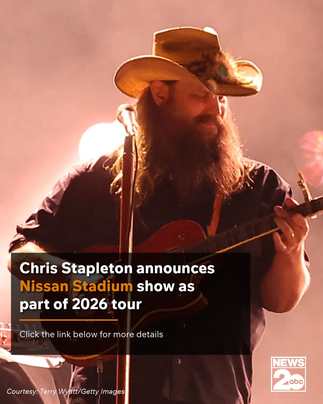 WKRN - Country superstar singer/songwriter Chris Stapleton has ...