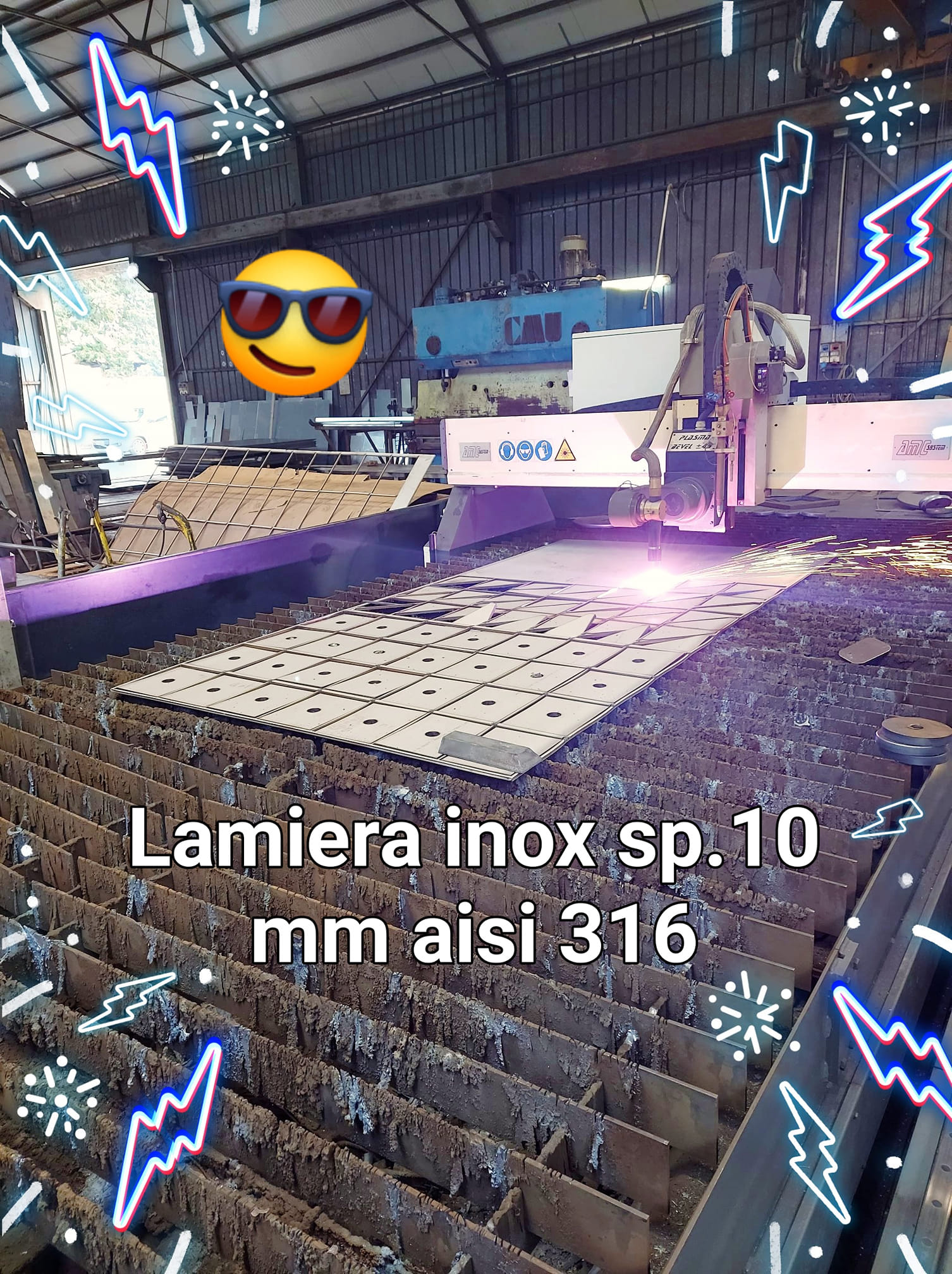 Lavorazione acciaio inox AISI 316 | Ferrari Lavorazione Lamiere