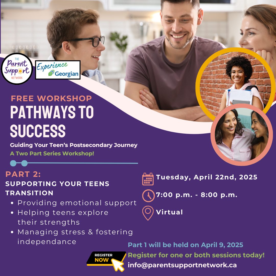 📢 Upcoming Workshop: Pathways to... - Parent Support Network | Facebook