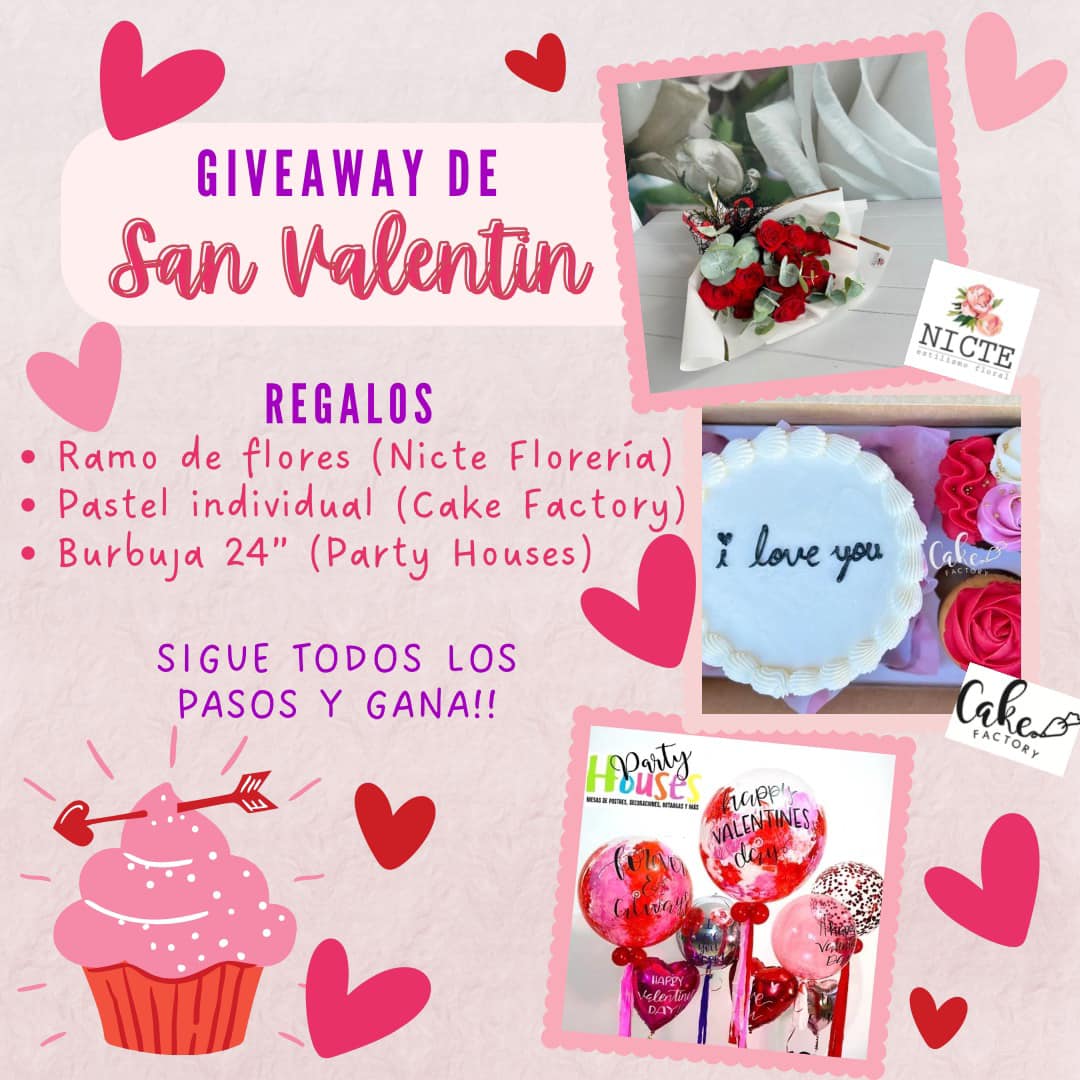 Party Houses Pn - 💕GIVEAWAY DE SAN VALENTIN💕 Estamos muy...