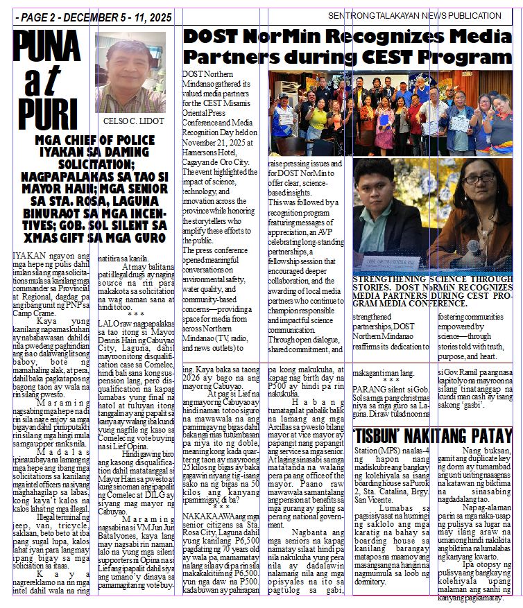 The Southern Tagalog... - The Southern Tagalog Journal