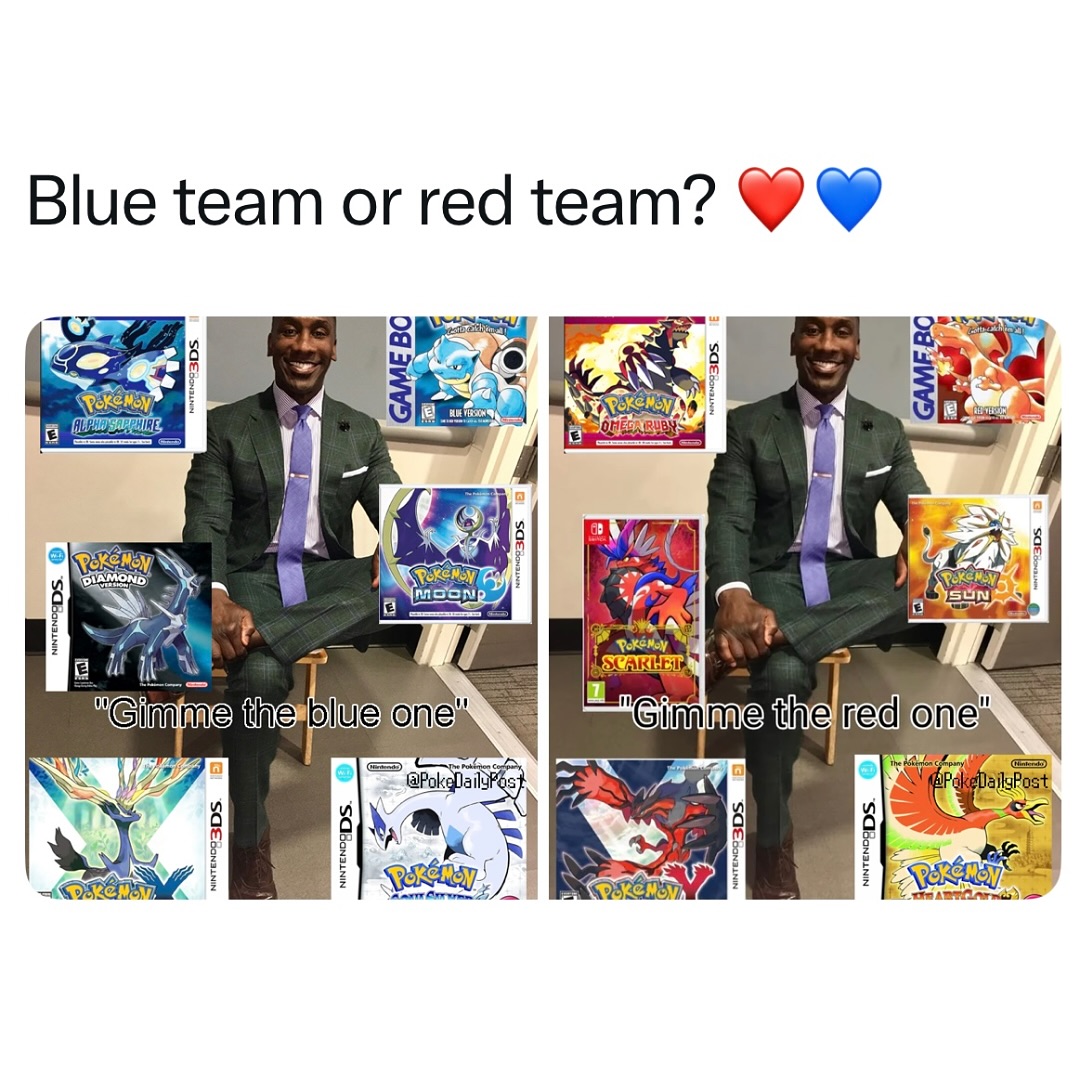 Best - Blue or red team? | Facebook