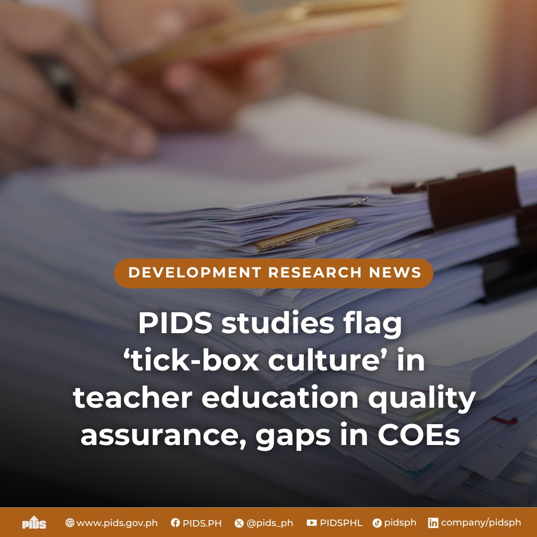 A PIDS... - Philippine Institute For Development Studies | Facebook