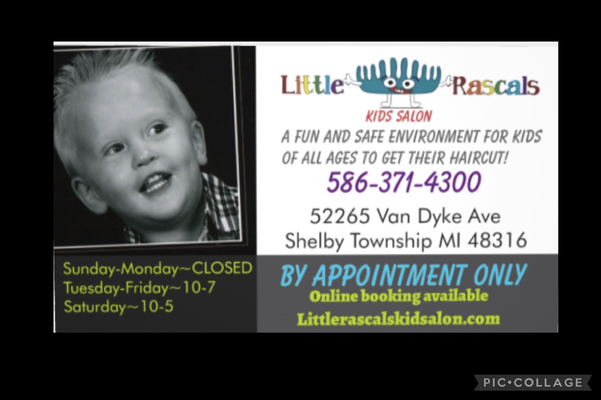 Little Rascals kids salon | Shelby Charter Township MI