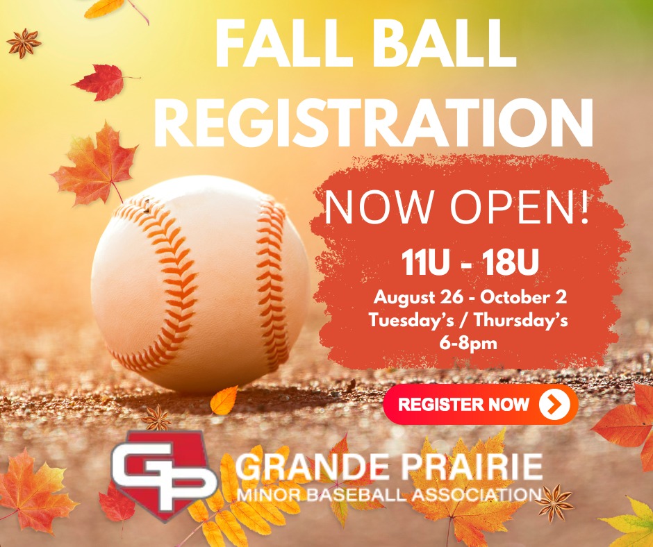 Grande - 🍂⚾ Fall Ball is Back! ⚾🍂 Fall Ball registration is NOW OPEN ...