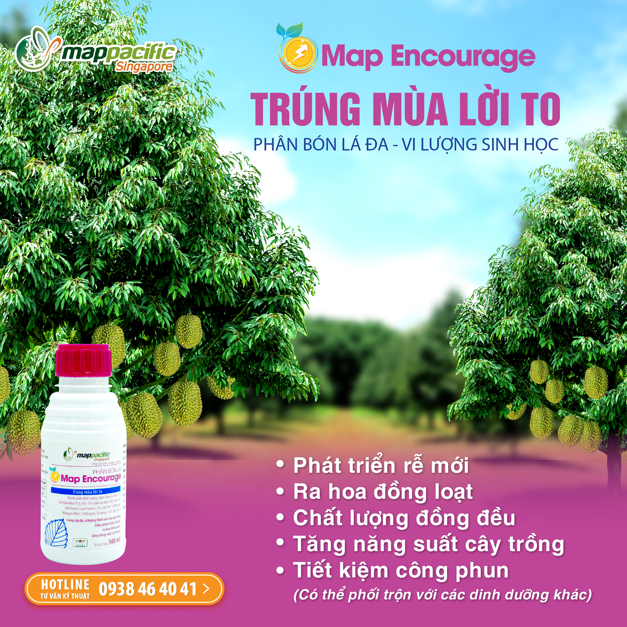 🆘 MAP ENCOURAGE 🆘 Phân bón lá đa - vi... - Kỹ Sư Khương Duy | Facebook