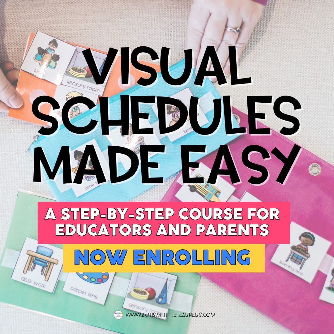 Come join me for the Visual... - Autism Little Learners