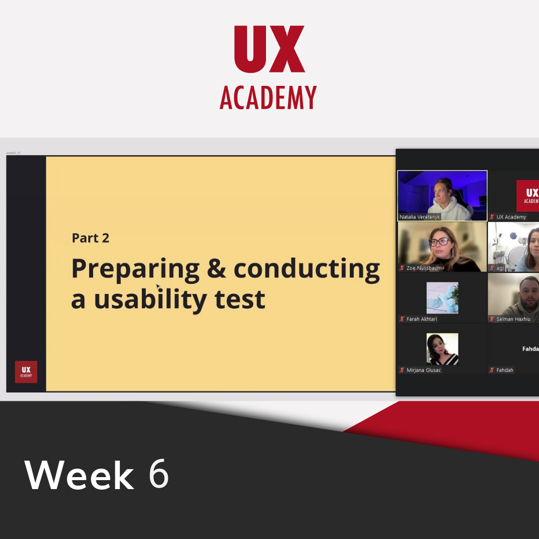 UX Academy - Week 6 of our Beginner UX Design Course 😊...