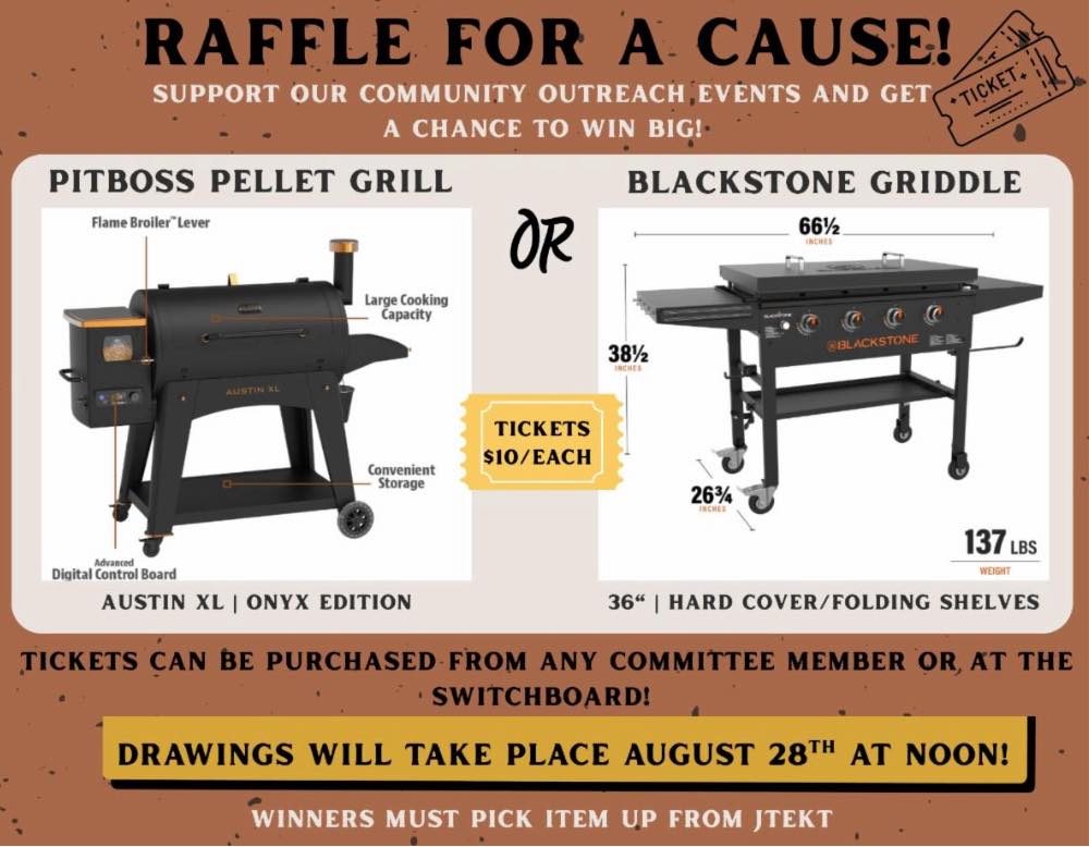 Screven - 🔥 JTEKT Hosting a Raffle for a Cause! 🔥 Our Chamber Champion ...
