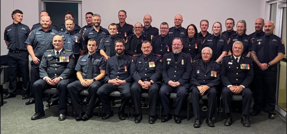 Busselton - Last night we held our Brigade Annual Dinner and awards ...