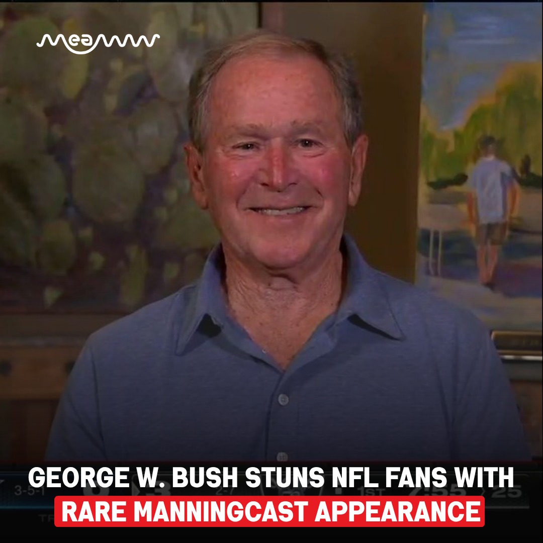 MEAWW - George W. Bush stunned NFL fans with a rare surprise appearance ...