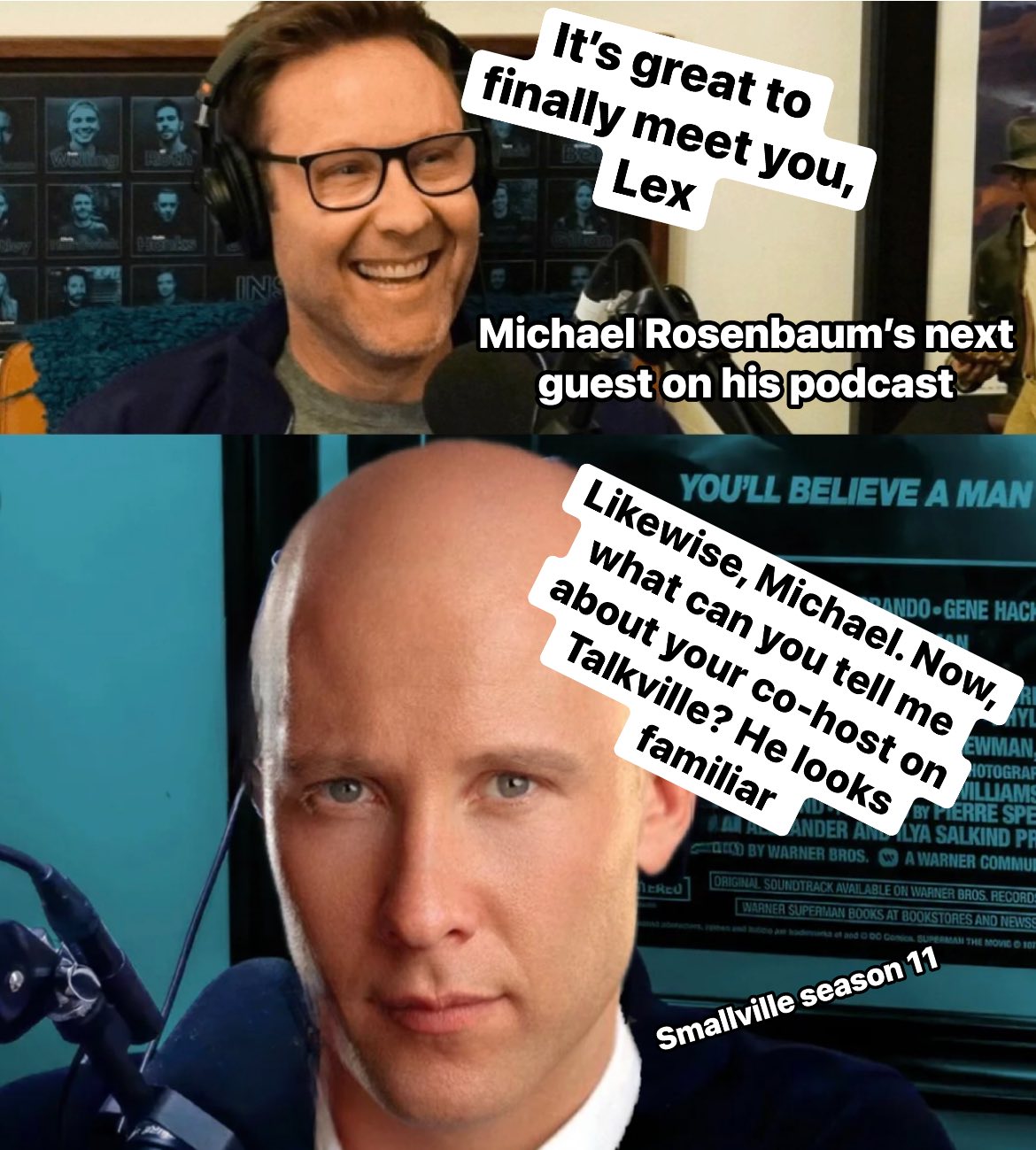 After having a criminal on his show... - Smallville Season 11 | Facebook