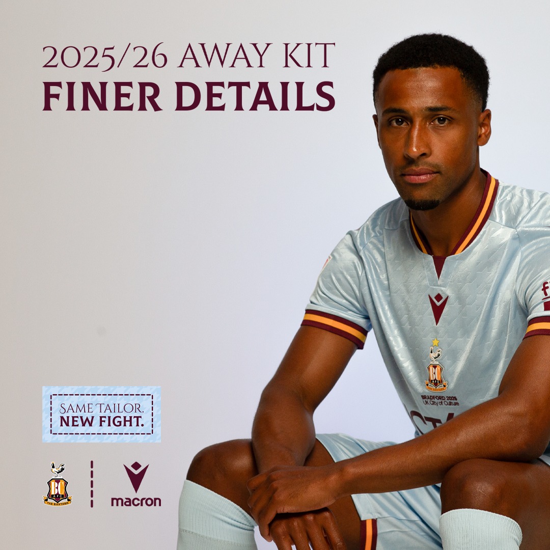 Take a closer look at our brand-new... - Bradford City AFC | Facebook