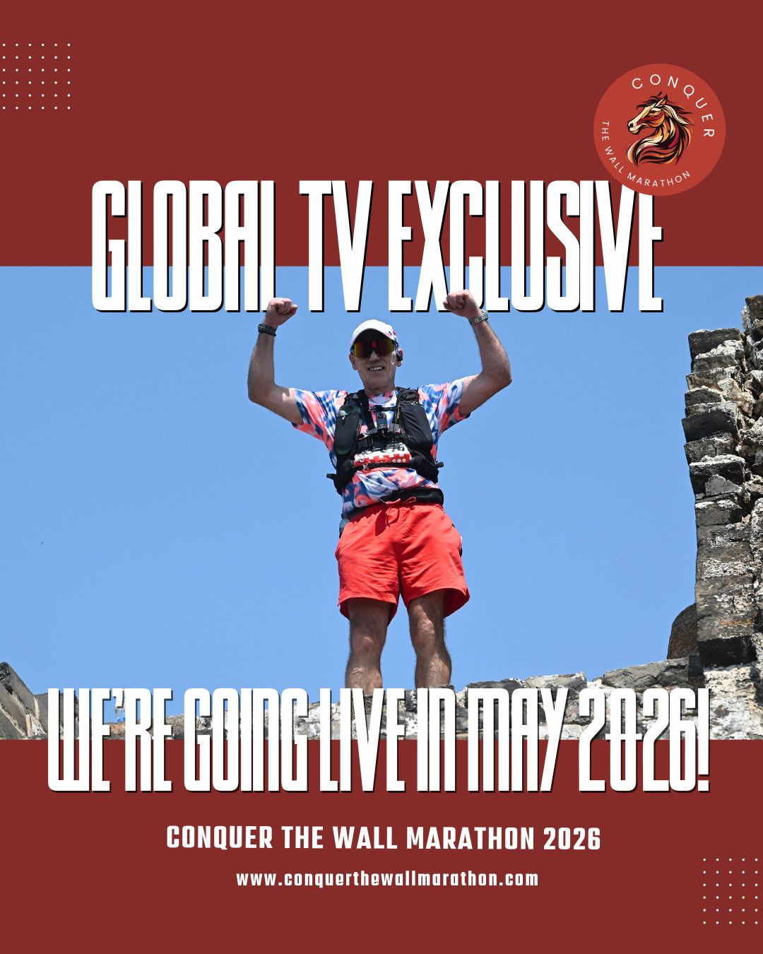Conquer - Get ready for your close-up! The Conquer the Wall Marathon is ...