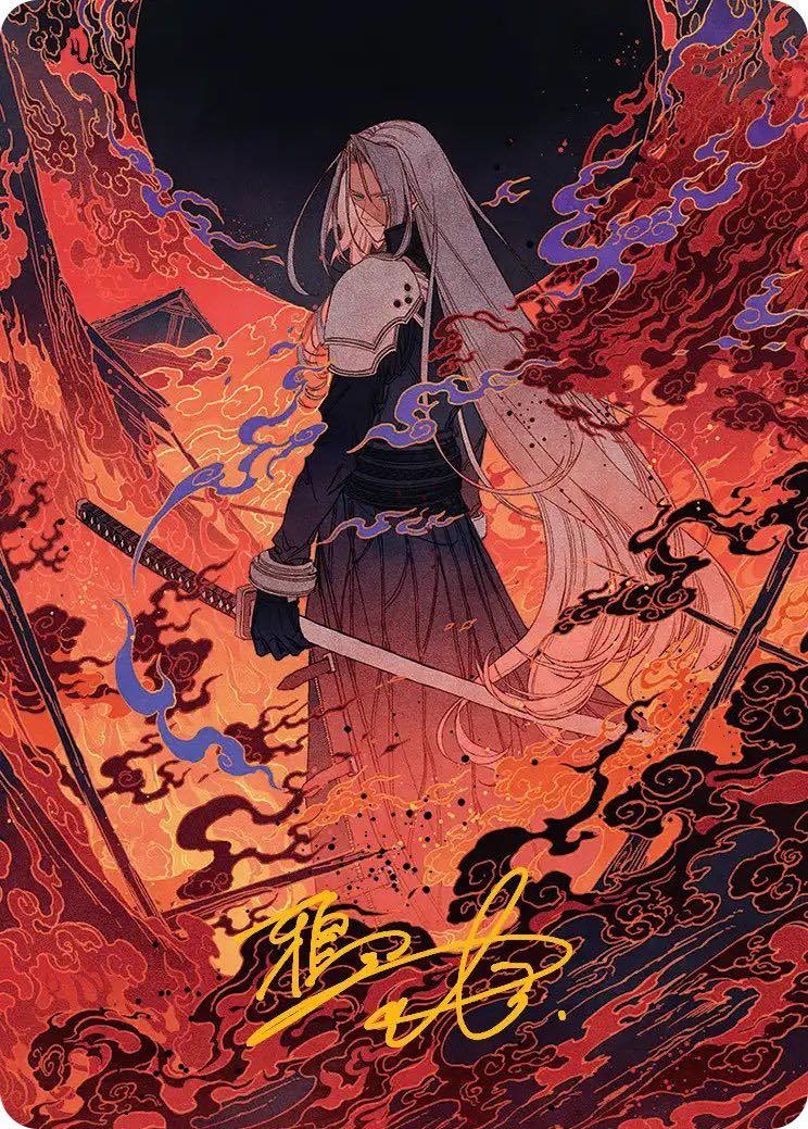 sephiroth mtg card Sephiroth, Fabled SOLDIER Commander EDH 100 Magic Cards Custom  Moonveil Games Final Fantasy Sephiroth Sephiroth's Magic: The Gathering Card