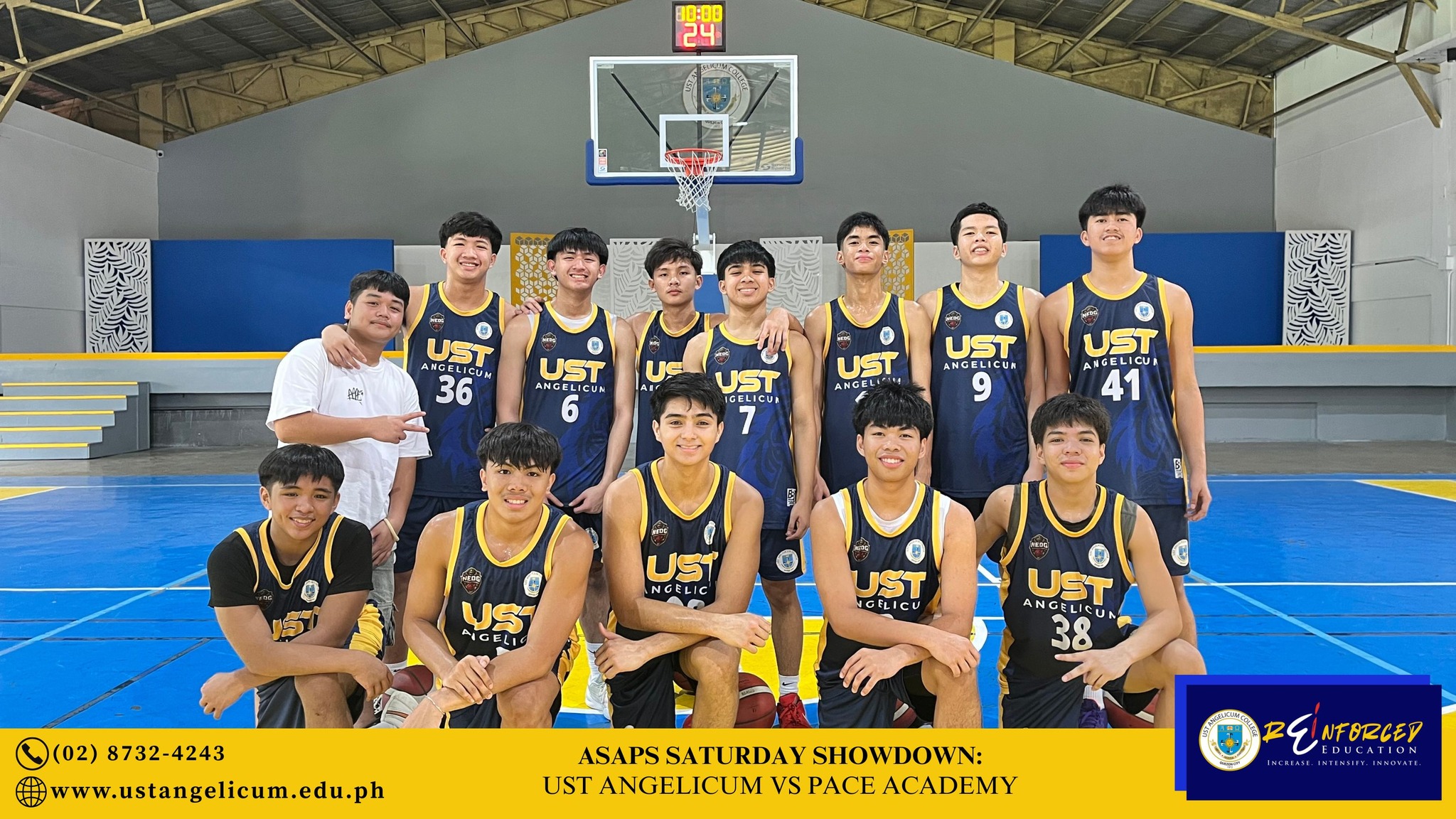 HAPPENING NOW | SATURDAY SHOWDOWN:... - UST Angelicum College | Facebook