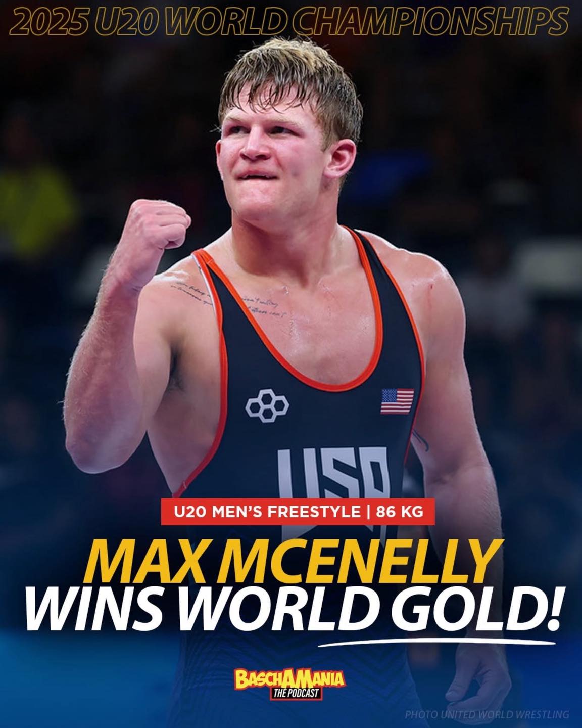 That's OUR Rocco! Welsh wins his first Big Ten title with a