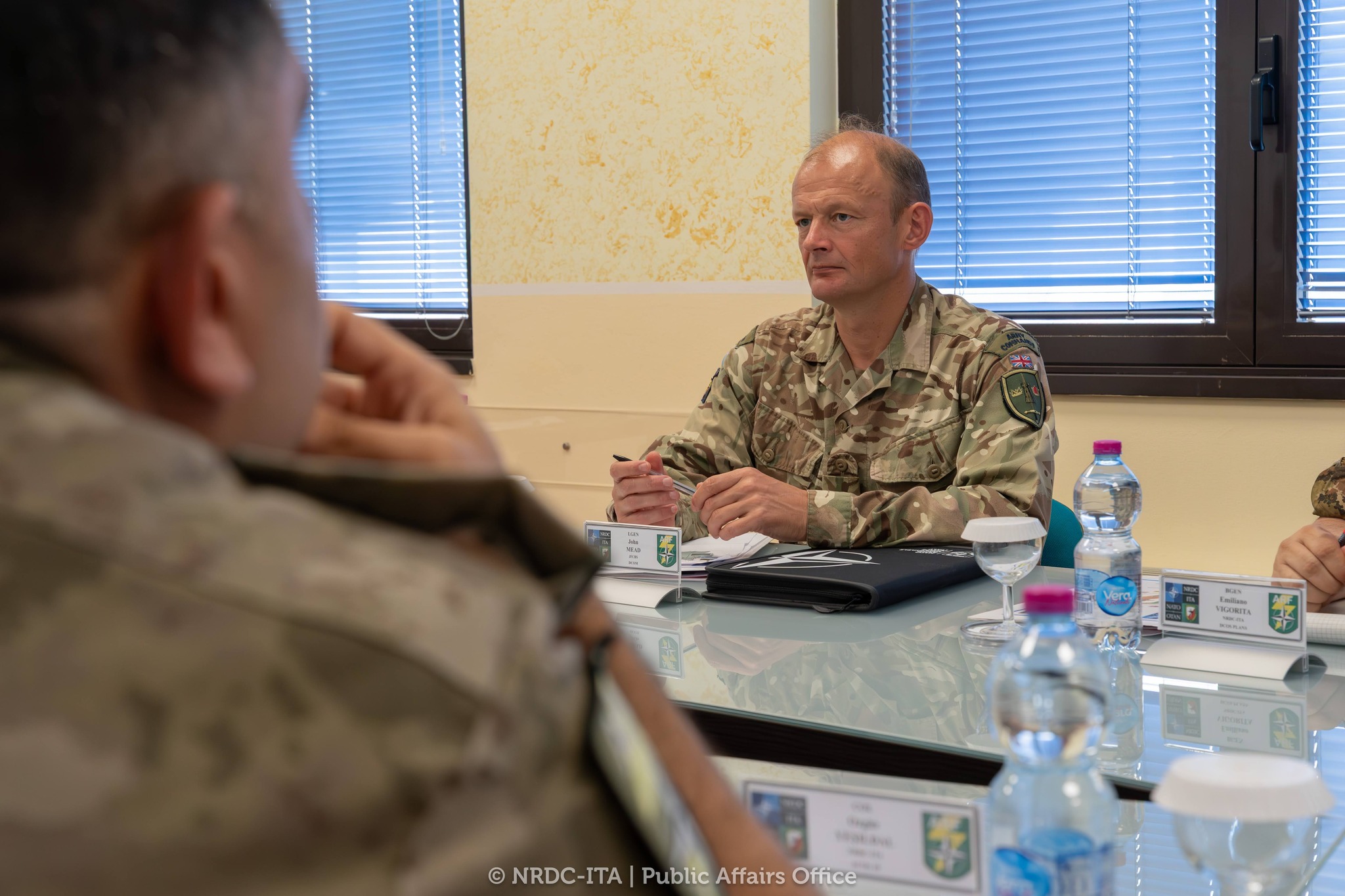 NATO Rapid Deployable Corps Italy - ️Today, the Chief of Staff of the ...
