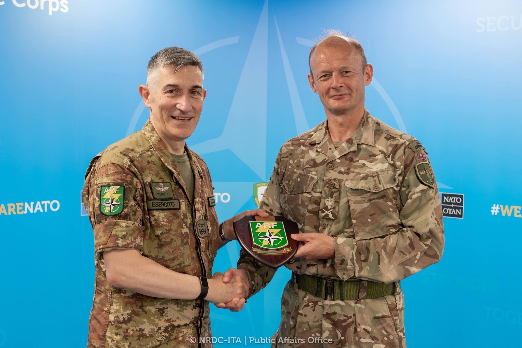 NATO Rapid Deployable Corps Italy - ️Today, the Chief of Staff of the ...