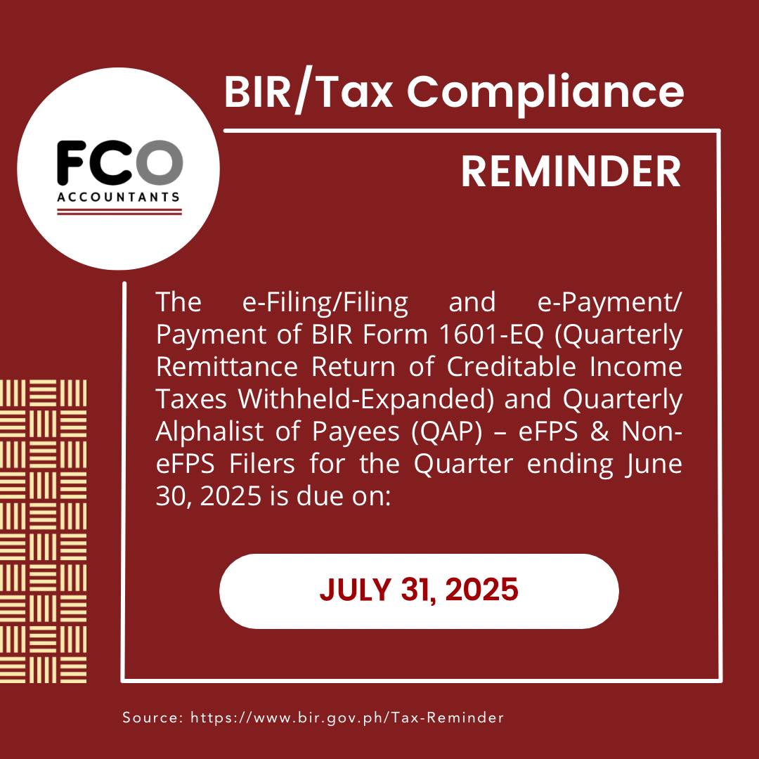 FCO Accountants - 📣 ATTENTION: Compliance Reminder -... | Facebook