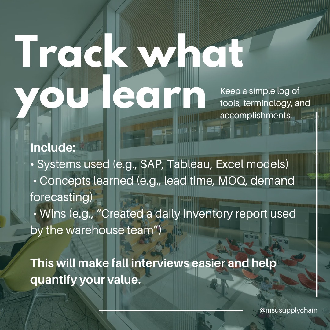 Supply Chain Management at Michigan State University | East Lansing MI