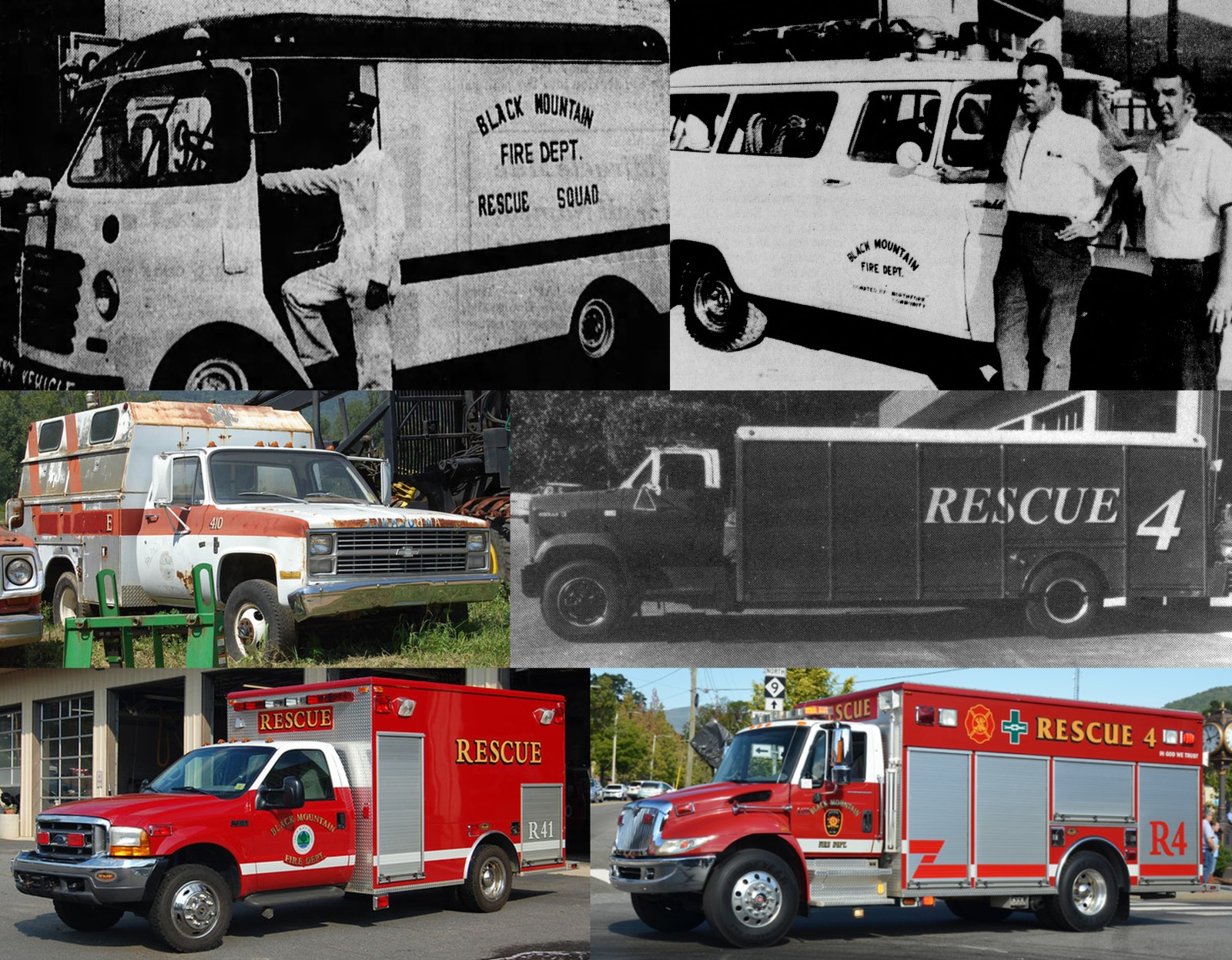 Legeros - More Black Mountain. Rescue trucks old and new. Random finds ...