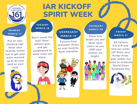 Parker - Get ready to show your school spirit as we gear up for IAR ...