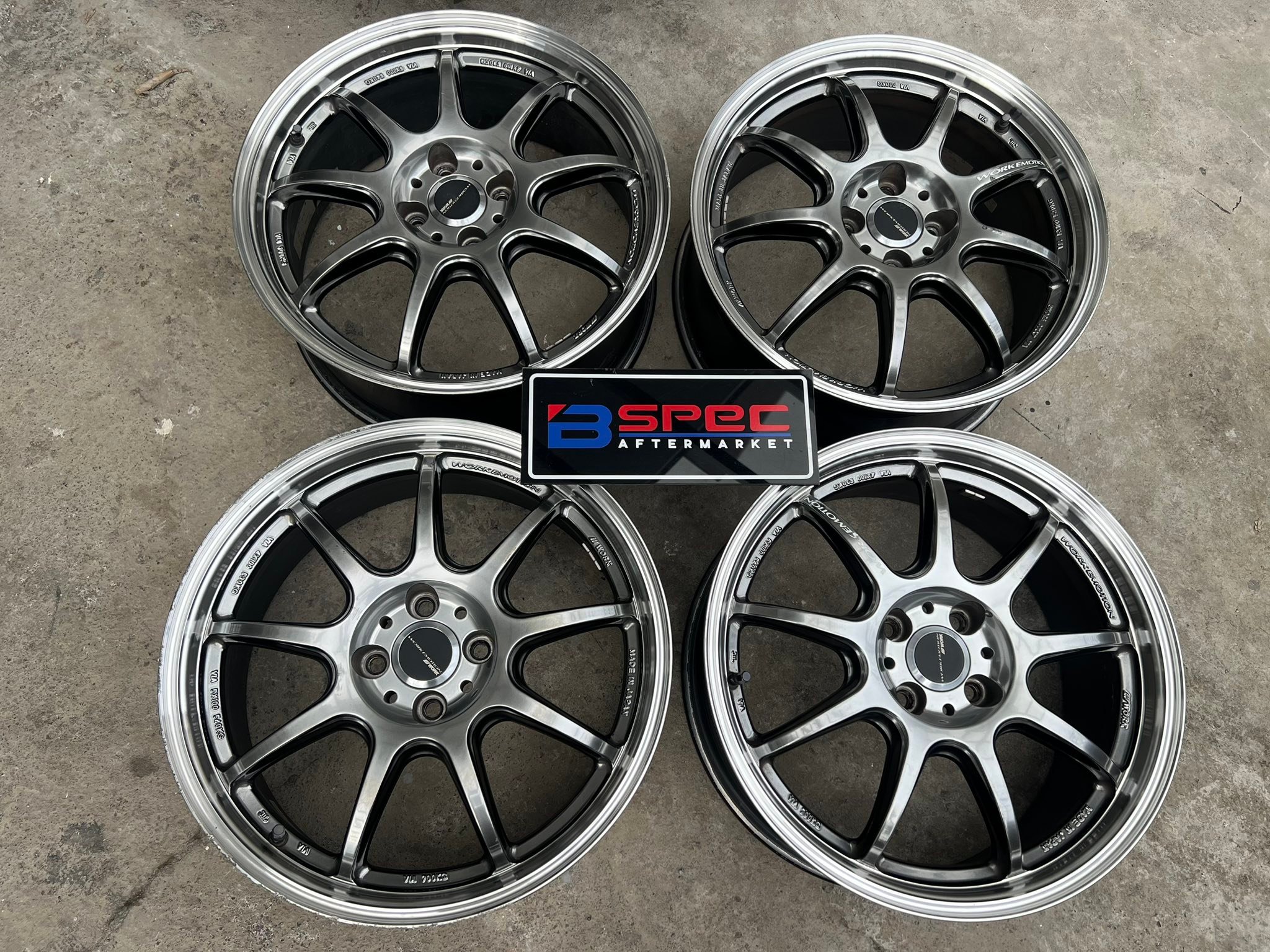New Arrival ?????? Work Emotion XS2 18x7.5 offset 55 5x114 