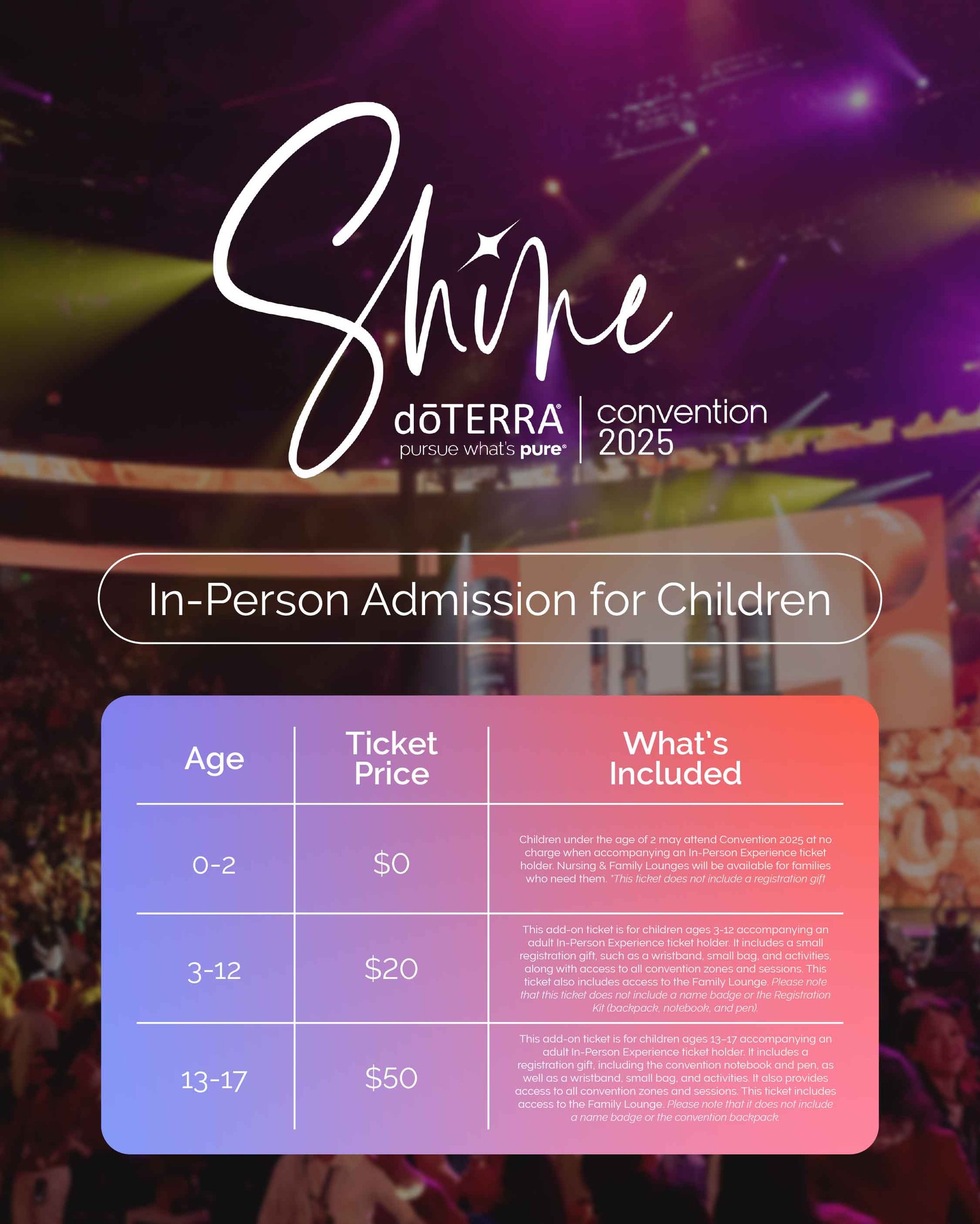 Shine | doTERRA Convention 2025 is next month. Encourage your team