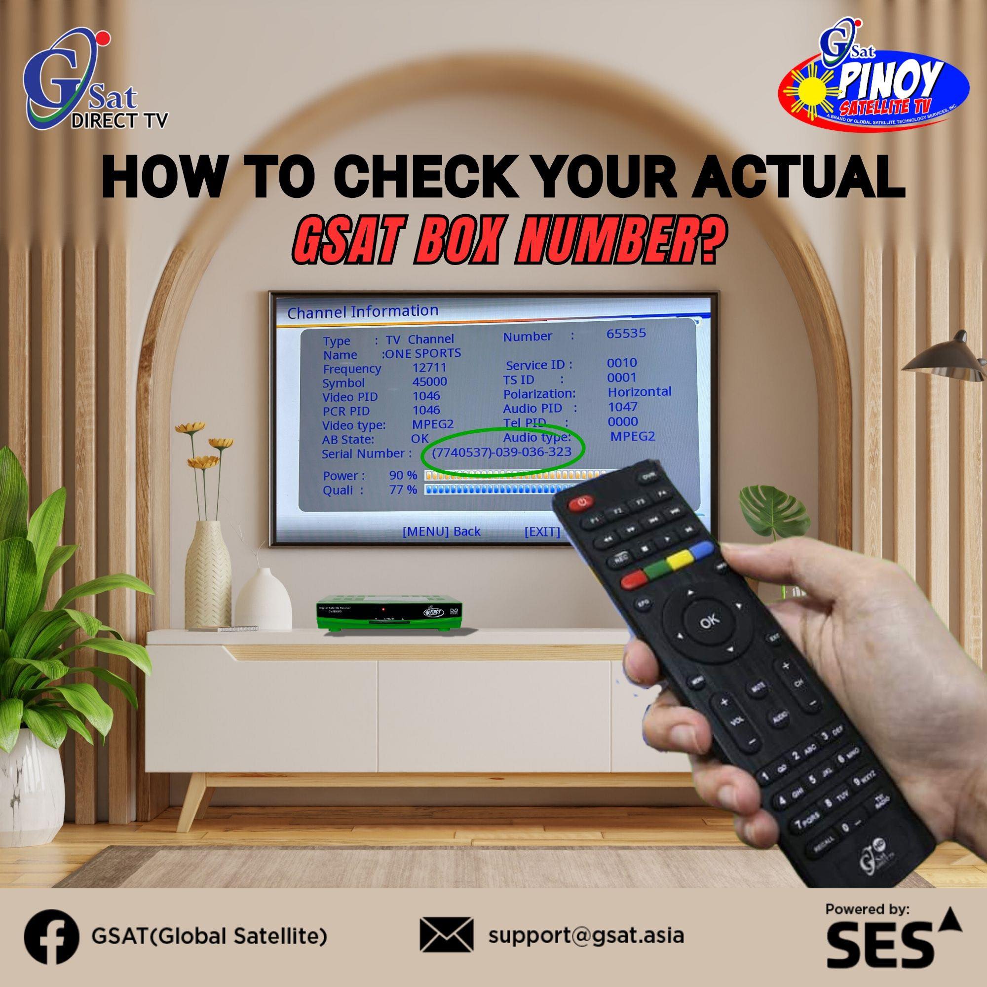 Gsat - Mga ka-Gsat, alam niyo ba na pwede niyong ma check ang inyong ...
