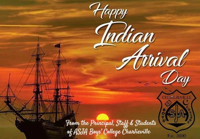 Happy Indian Arrival Day... - ASJA Boys' College Charlieville