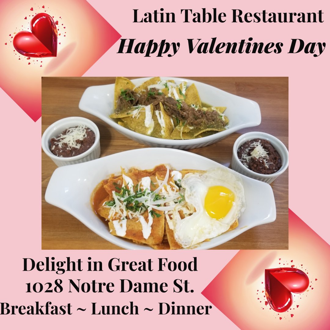 Latin Table/ Table Latine | Embrun ON