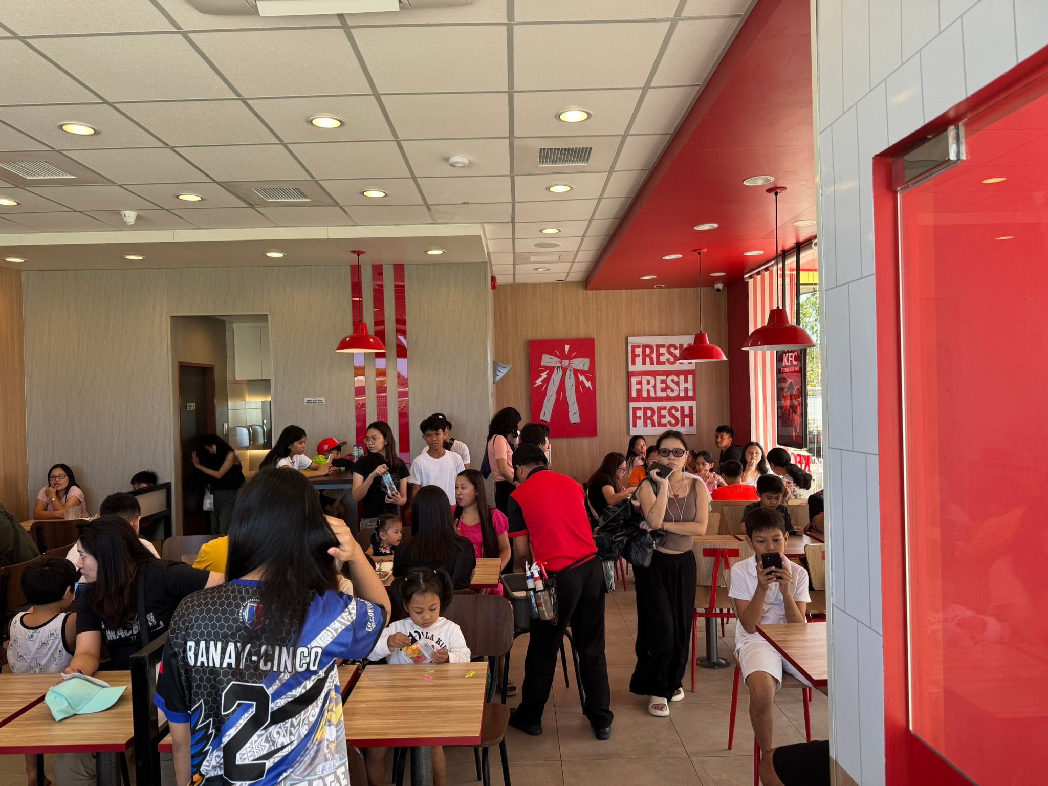 Northern - KFC in Catarman Northern Samar is packed with Nortehanons ...