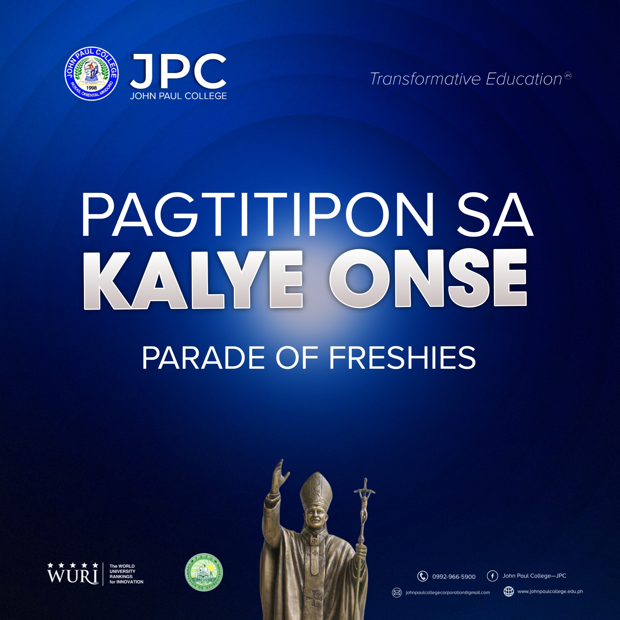 John Paul College - JPC | Facebook