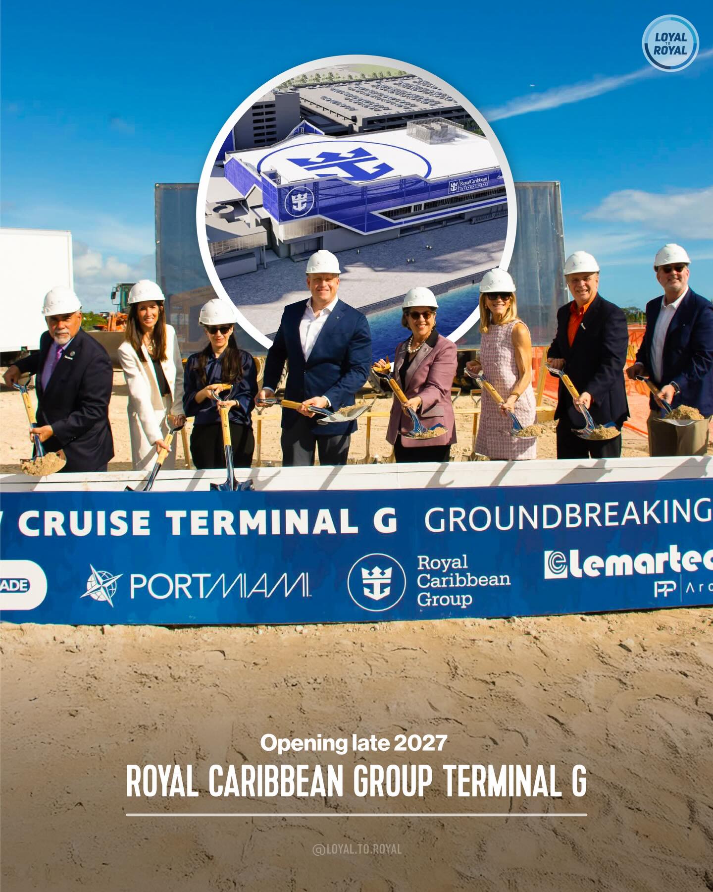 Loyal to Royal - Royal Caribbean Group breaks ground on... | Facebook
