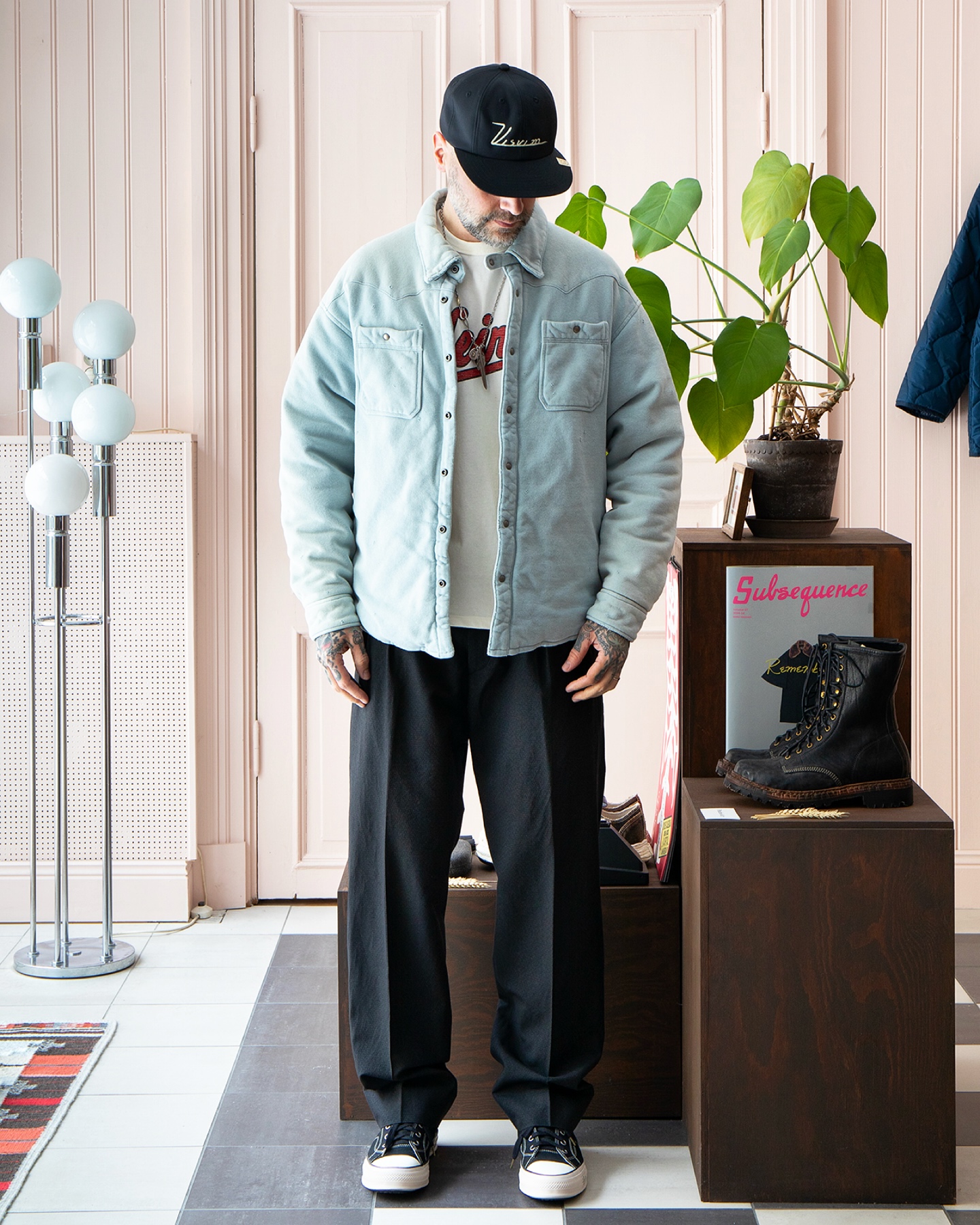 Visvim Kerchief Down Jacket / Hakama Pants #panchoandlefty #visvim 