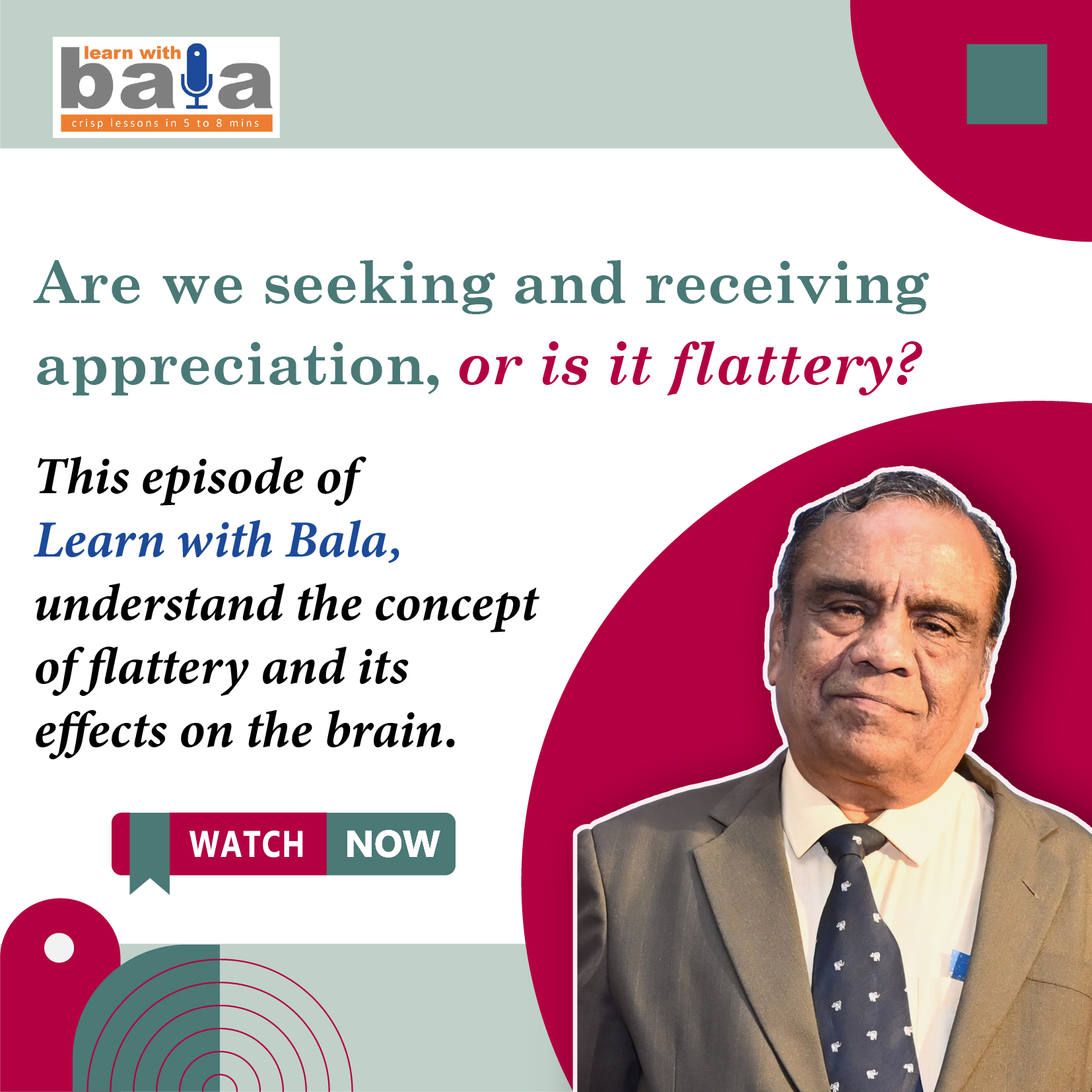 Teacher - Are we seeking and receiving appreciation, or is it flattery ...